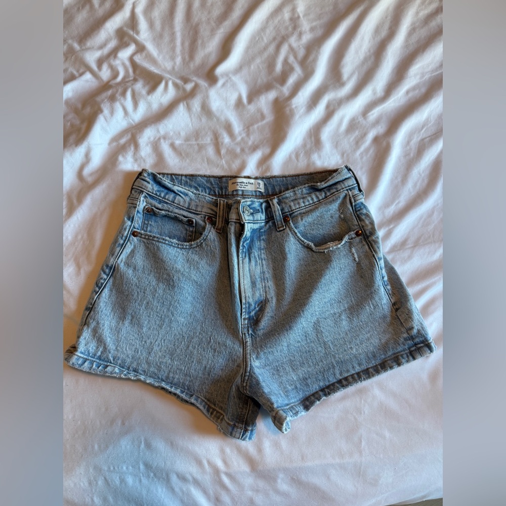 Classic Blue Denim Women's Shorts